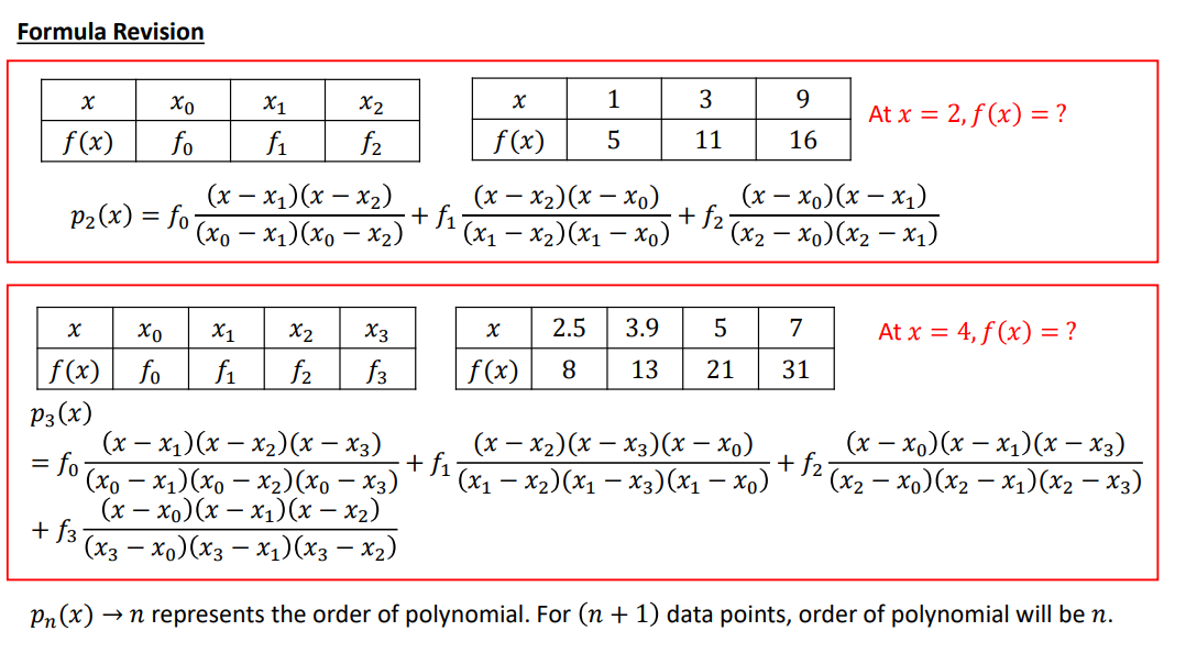 Interpolation And Approximation Numerical Differentiation And