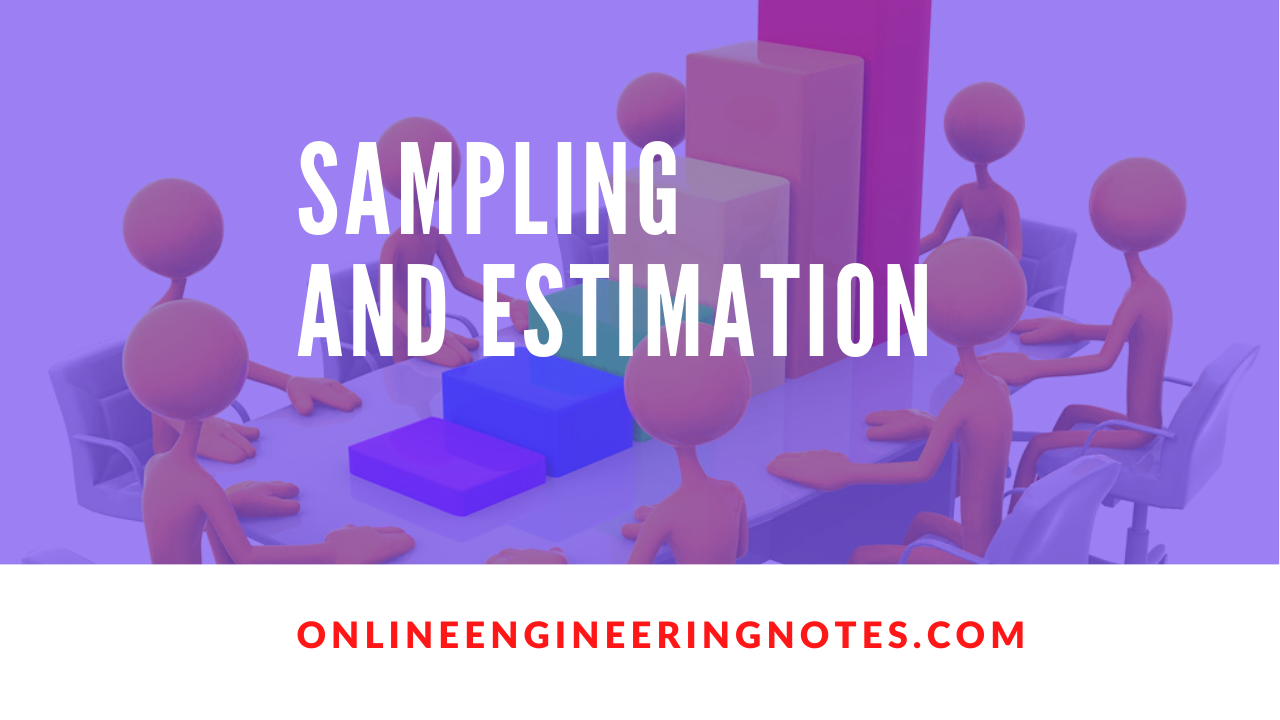 sampling and estimation