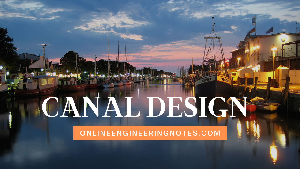Canal Design