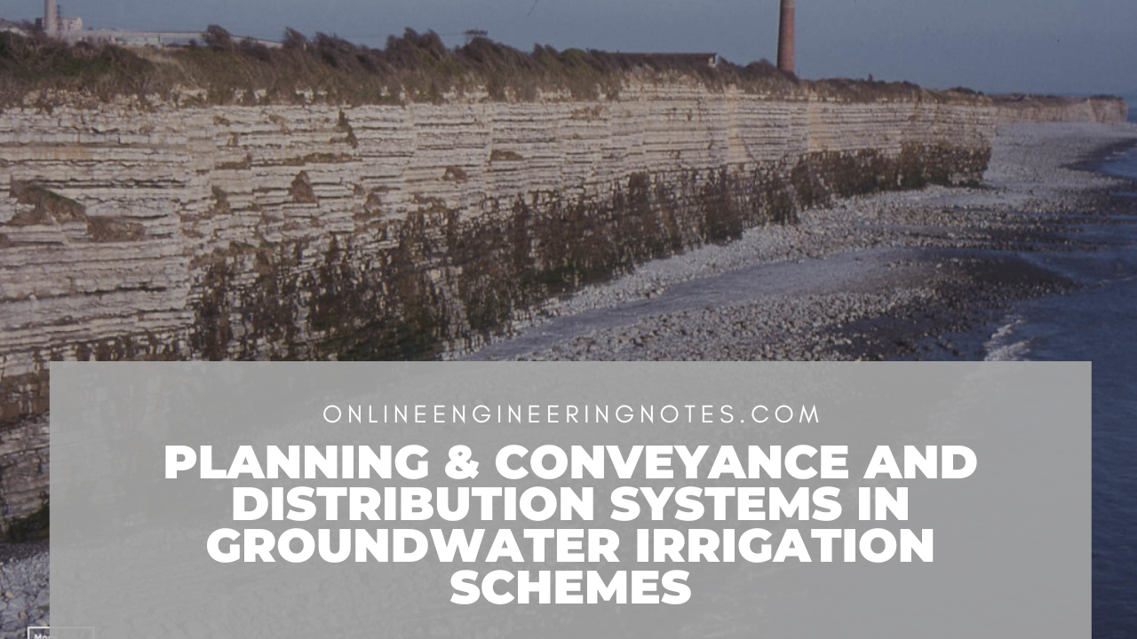 Planning & Conveyance and distribution systems in groundwater irrigation schemes